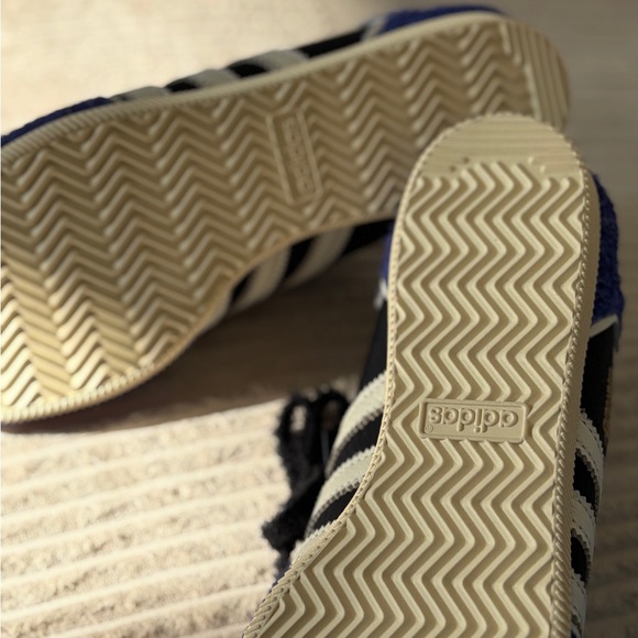 Purple and White Flame Sneakers - Picture 3 of 5